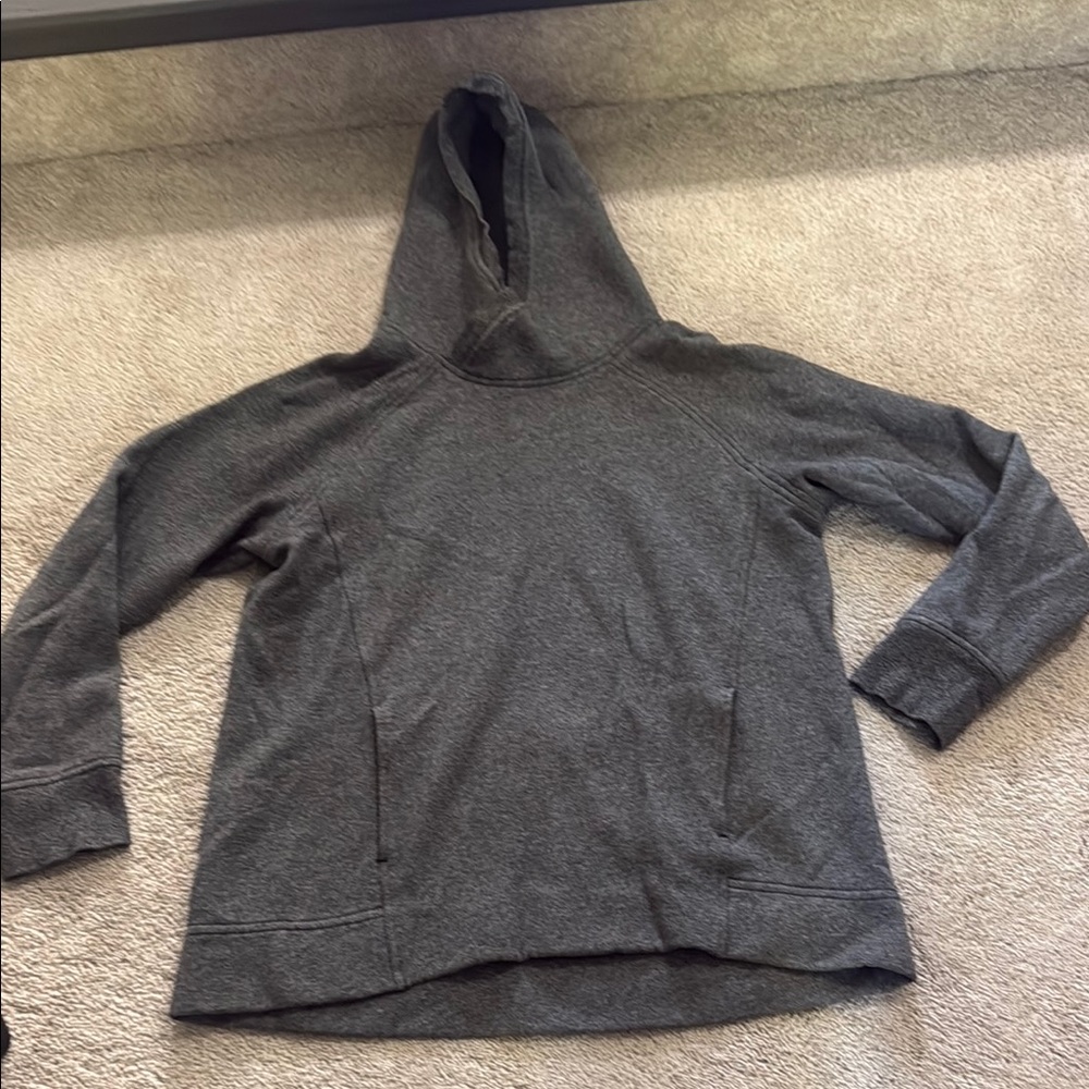 lululemon athletica Charcoal Gray Hooded Pullover